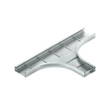 Kábeltálca T-idom vízszintes 105mm 500mm x szalaghorganyzott acél WRTR 105500 Niedax